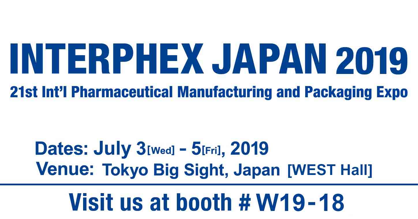 INTERPHEX JAPAN 2019參展訊息